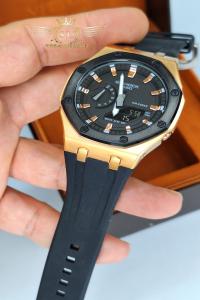 ساعت  جهان نما جی شاک مشکی رز CASIO G SHOCK GMA 2100