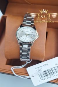 ساعت زنانه کاسیو  صفحه سفیدCASIO LTP 1199
