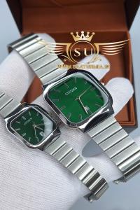 ست ساعت 4 گوش سیتزن صفحه سبز CITIZEN 9318S