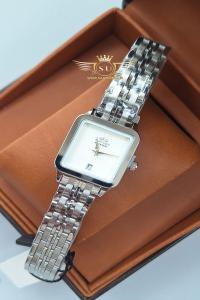 ساعت زنانه 4 گوش الگانس صفحه  سفید ELEGANCE 8554